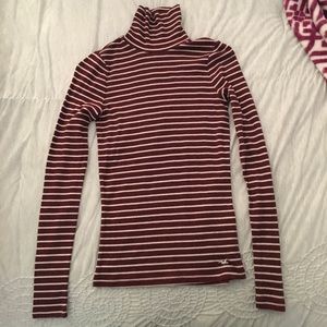 Hollister Stripped Turtleneck